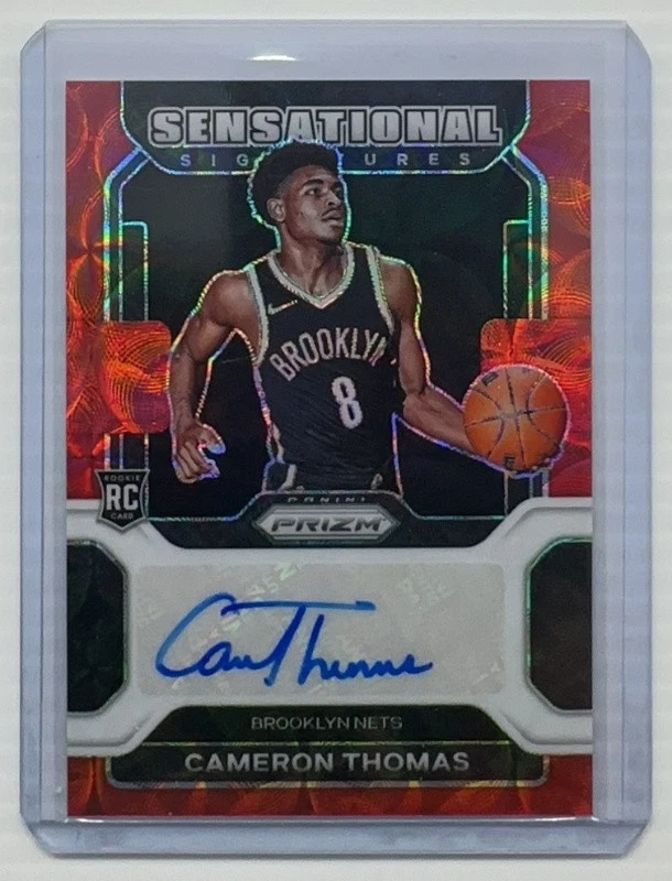 Cameron Thomas trading card