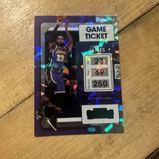 2021-22 Contenders LeBron James Game Ticket Green Ice #62 Lakers
