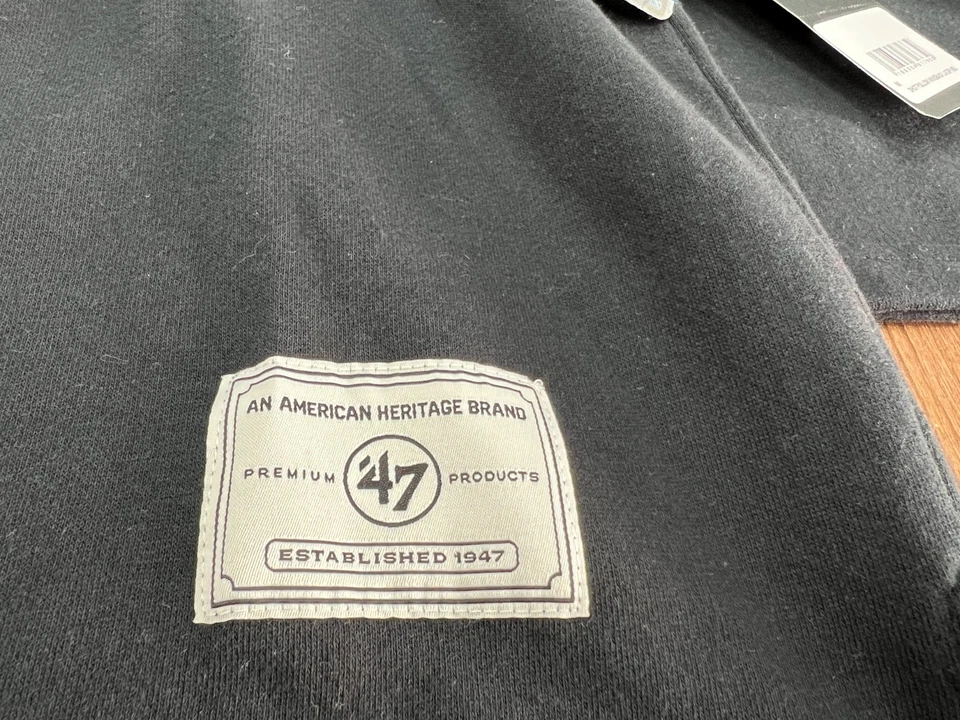 芝加哥公牛队 47 射 FOLLOW WINGBACK LACER 运动衫 M 全新带标签 全新 NBA HOODIE 150 美元 — 第 3/4 张图片