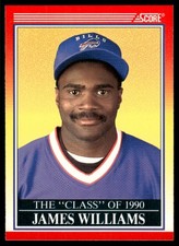 James Williams C90 1990 Score #613 Buffalo Bills 33263 Football Card
