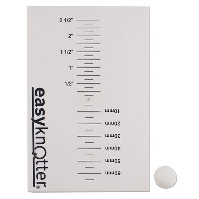 The Beadsmith Easy Knotter, 6' x 4' x .5', Pearl and Knotting Tool for Even K...