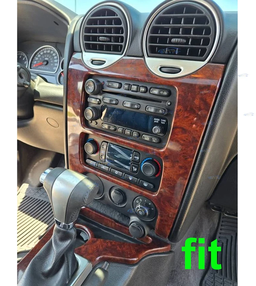 Android 15 CarPlay For GMC Envoy 2002 2003 2004 05 2006 Car Radio Stereo GPS FM Foto 2 de 4