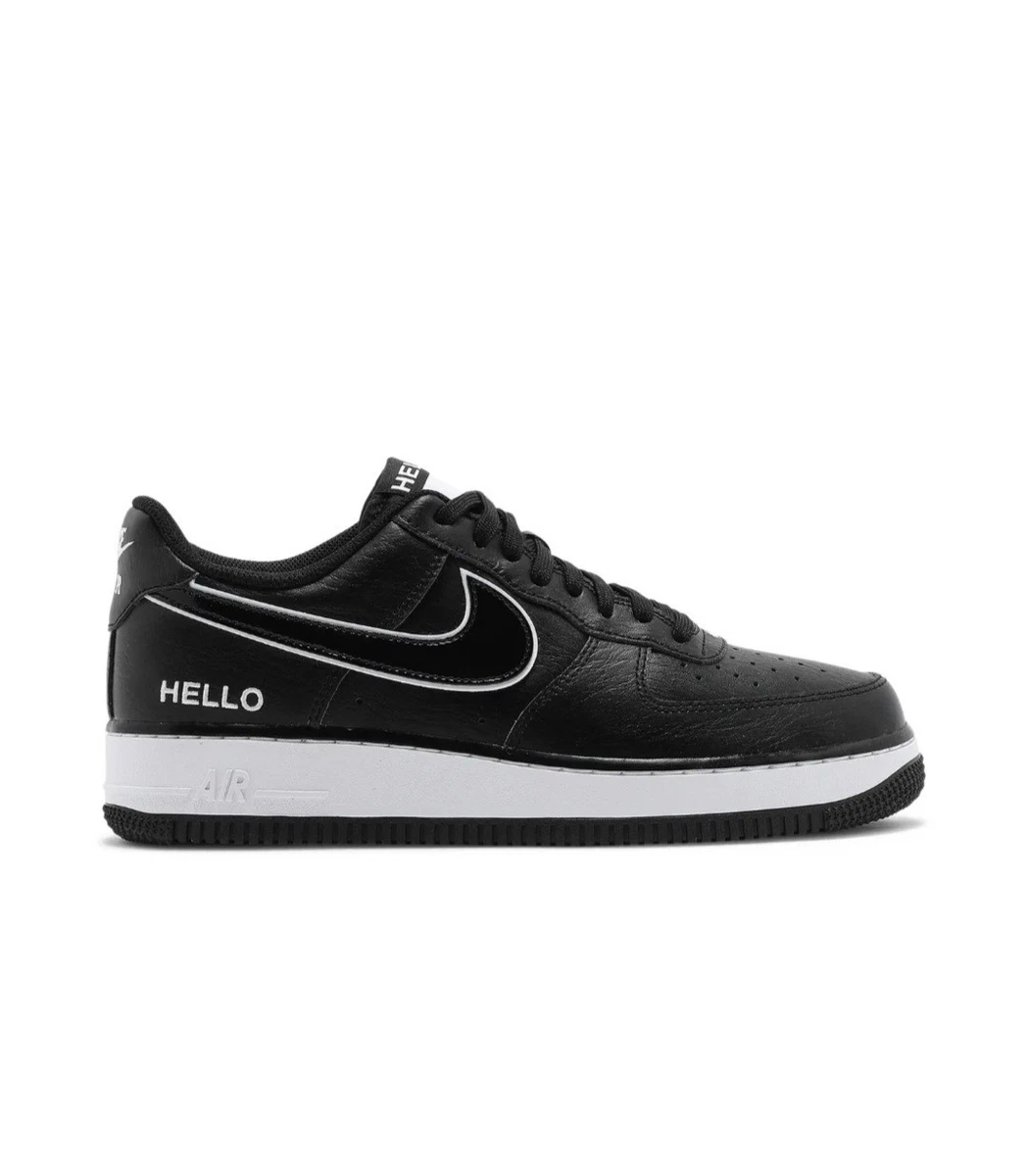 Nike Mens 12 Air Force 1 07 LX Urbanstar Hello Black Shoes Sneakers CZ0327001‎ Nike Urbanstar x Air Force 1  main image 4