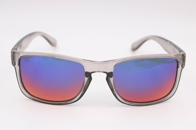 Shady Rays Titan Mirage Smoke Gray/Blue Mirror Rectangle G-18 Polarized Sunglass