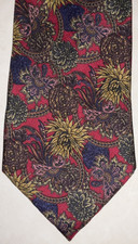 David H Cotton Silk Tie