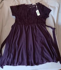 NWT Size 24 Womens Royal Purple Dress