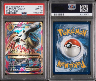 M Blastoise EX (Full Art) 102/108 Evolutions Ultra Rare | eBay