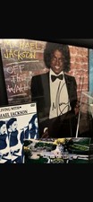 Michael Jackson Autogramm Off The Wall signie...