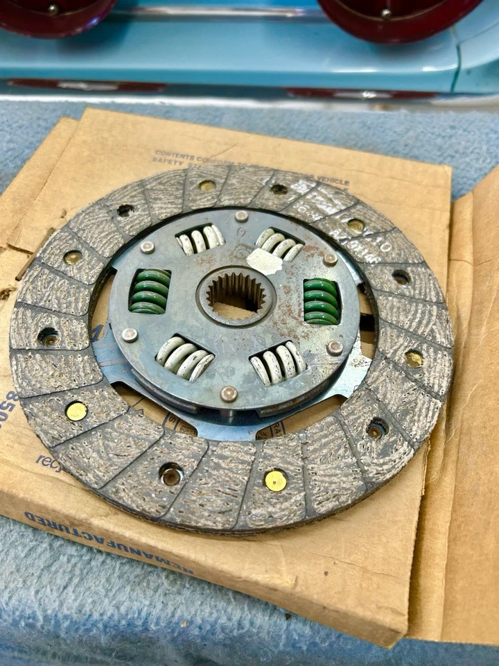 MONTAJE PLACA EMBRAGUE FORD D1FZ-7550-B 1971-80 PINTO BOBCAT NUEVO DE STOCK Foto 3 de 4