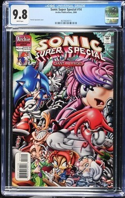 Sonic Super Special #14 2000 Archie CGC 9.8 Only 9.8 copy on census White Pages