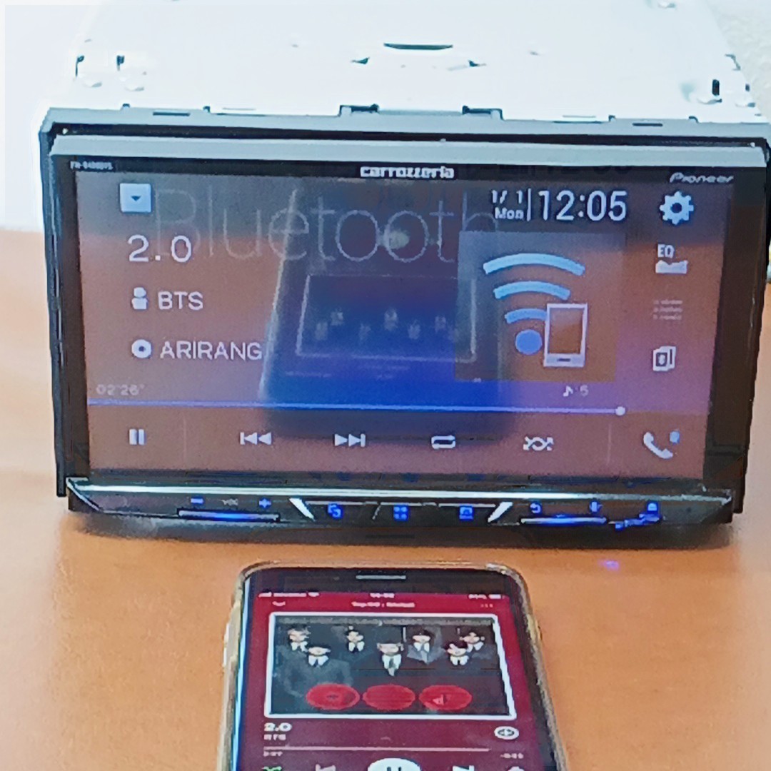 Pioneer Carrozzeria FH-9400DVS 2DIN Car Audio DVD Bluetooth USB