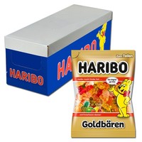 (7,14€/1Kg) Haribo GoldbäRen, Fruchtgummi, 20 Beutel Je 175G
