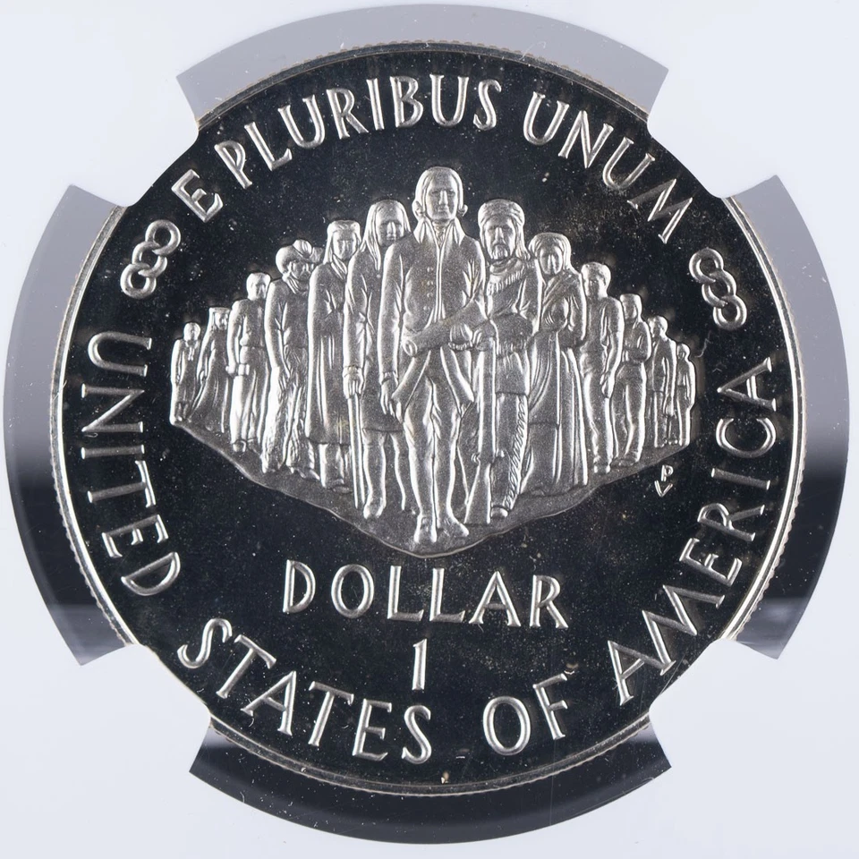Certified 1987-S Silver $1 NGC PF69 Ultra Cameo Constitution 200th Anniversary - Image 4 of 4