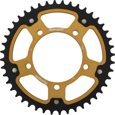 Supersprox Rear Stealth Sprocket 44T Gold RST-702-44-GLD