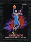 2024-25 Panini Obsidian Black Color Blast Shai Gilgeous-Alexander #1
