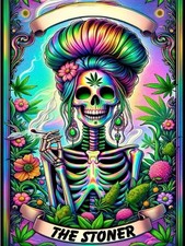 Horror Skull Diamond Art Kit 12 x 16 Inch 5D DIY Craft