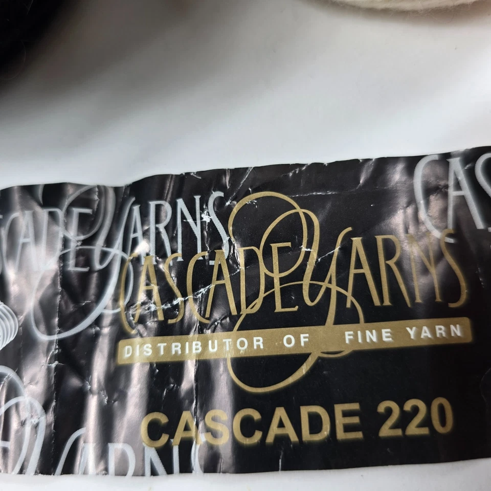 Lote Mixto 3+1 Pasteles, Cascada 220 Hilos Lana Worsted Rojo Blanco Gris Azul 220 Yd Ea Foto 2 de 4