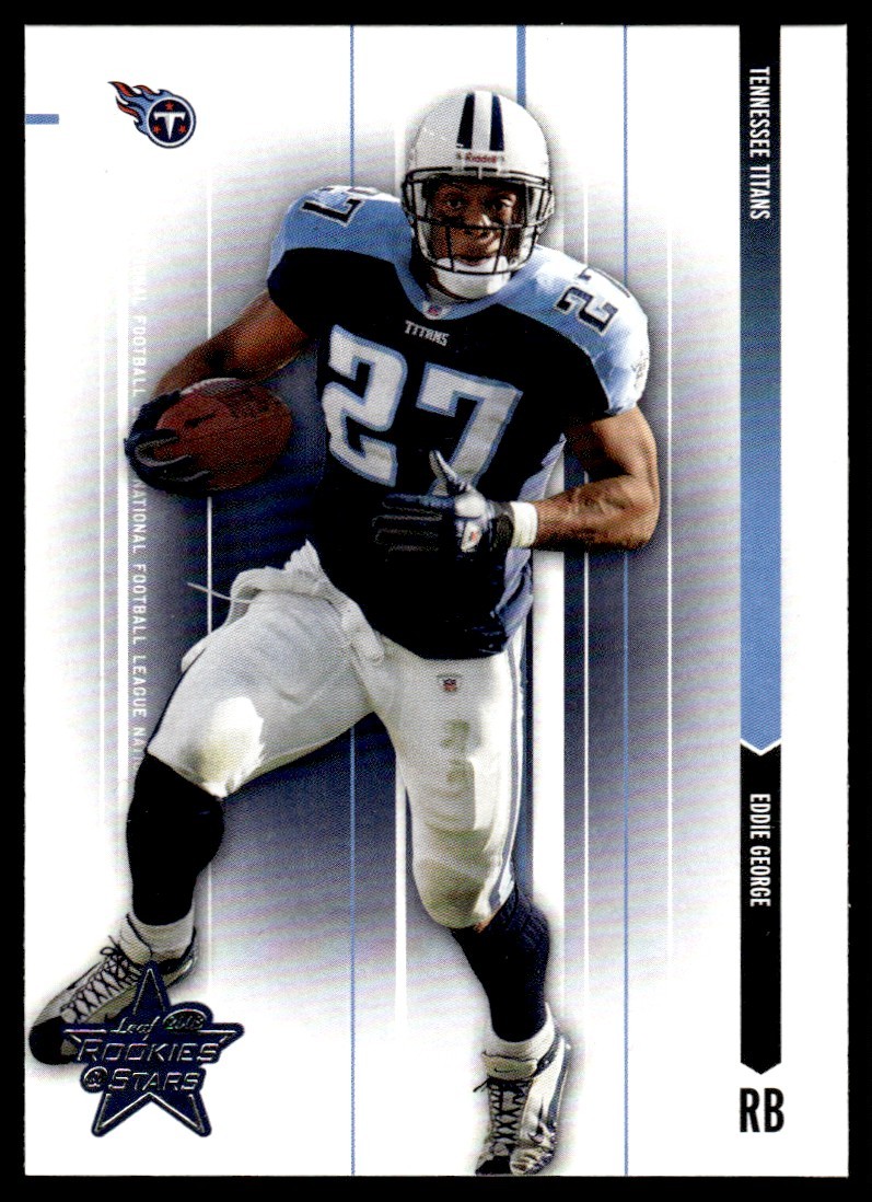 2003 Leaf Rookies & Stars #91 Eddie George – Titans