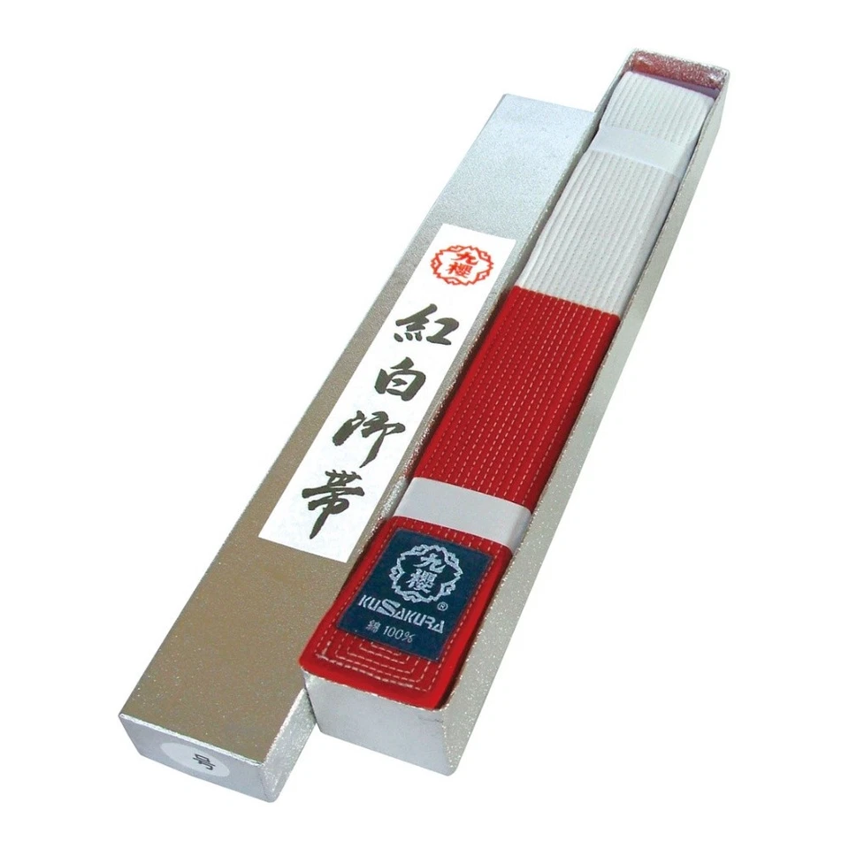 KUSAKURA - JRWZ - Kohaku Red x White Belt Official Kata - Size 5