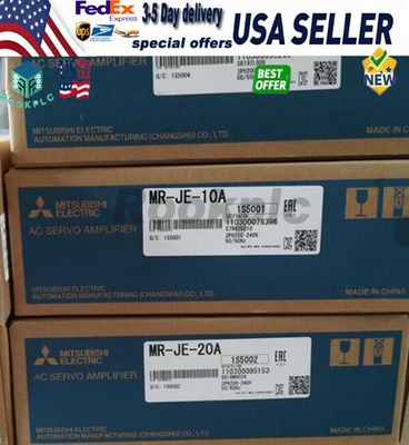 #ad New Mitsubishi MR JE 40A Servo Drive MRJE40A Fast Ship US Free TAX $174.32
