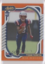 2022 Panini Absolute Rookies Spectrum Orange 12/75 Tyquan Thornton #122 n1u