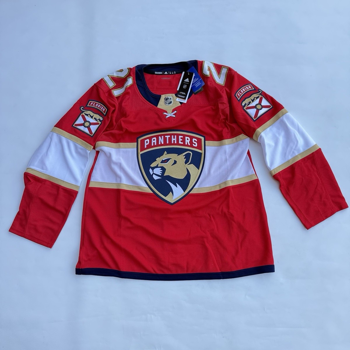 Authentic Adidas Florida Panthers Vincent Trocheck #21 Hockey Red