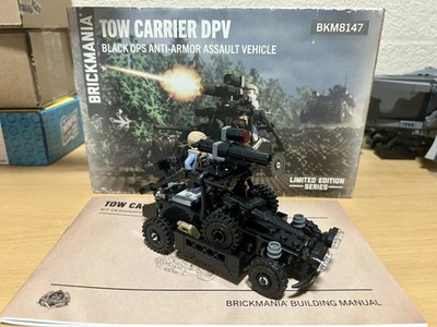 Brickmania Tow Carrier DPV Black Ops Vehicle
