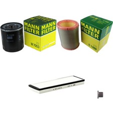MANN-FILTER Inspektionspaket Filterset für Peugeot 306 Cabriolet 1.6 7D N3 N5