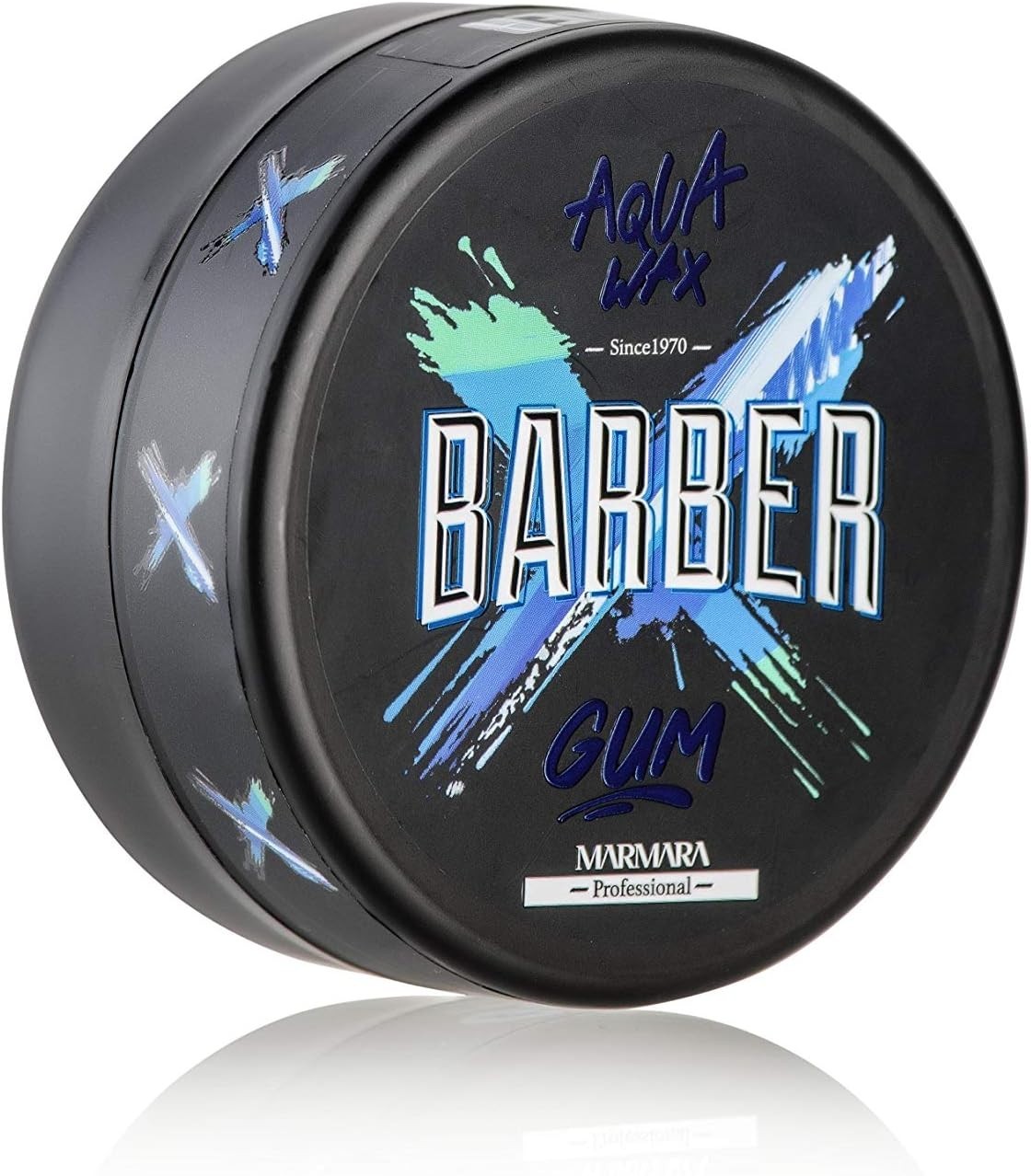Barber Marmara Gum Aqua Wax|Strong Grip|High Gloss|Edge Control 150 ml