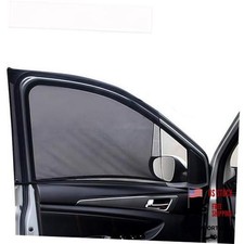Car Front Window Sun Shade - 2 Pack Breathable Mesh Side Medium-Front Window