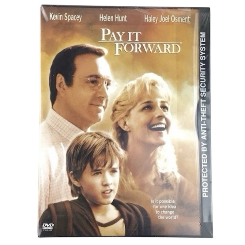 DVD PAY IT FORWARD 2000 PG-13 Widescreen Drama Romance Kevin Spacey Helen Hunt Foto 2 de 4
