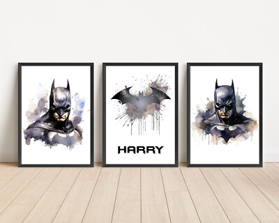 Marvels Batman Drucke Superheld Wandbild Kinderzimmer Poster Geschenkdrucke nur