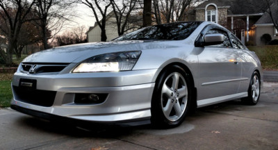 NEW 2006 2007 HONDA ACCORD COUPE ASPEC HFP STYLE FRONT LIP