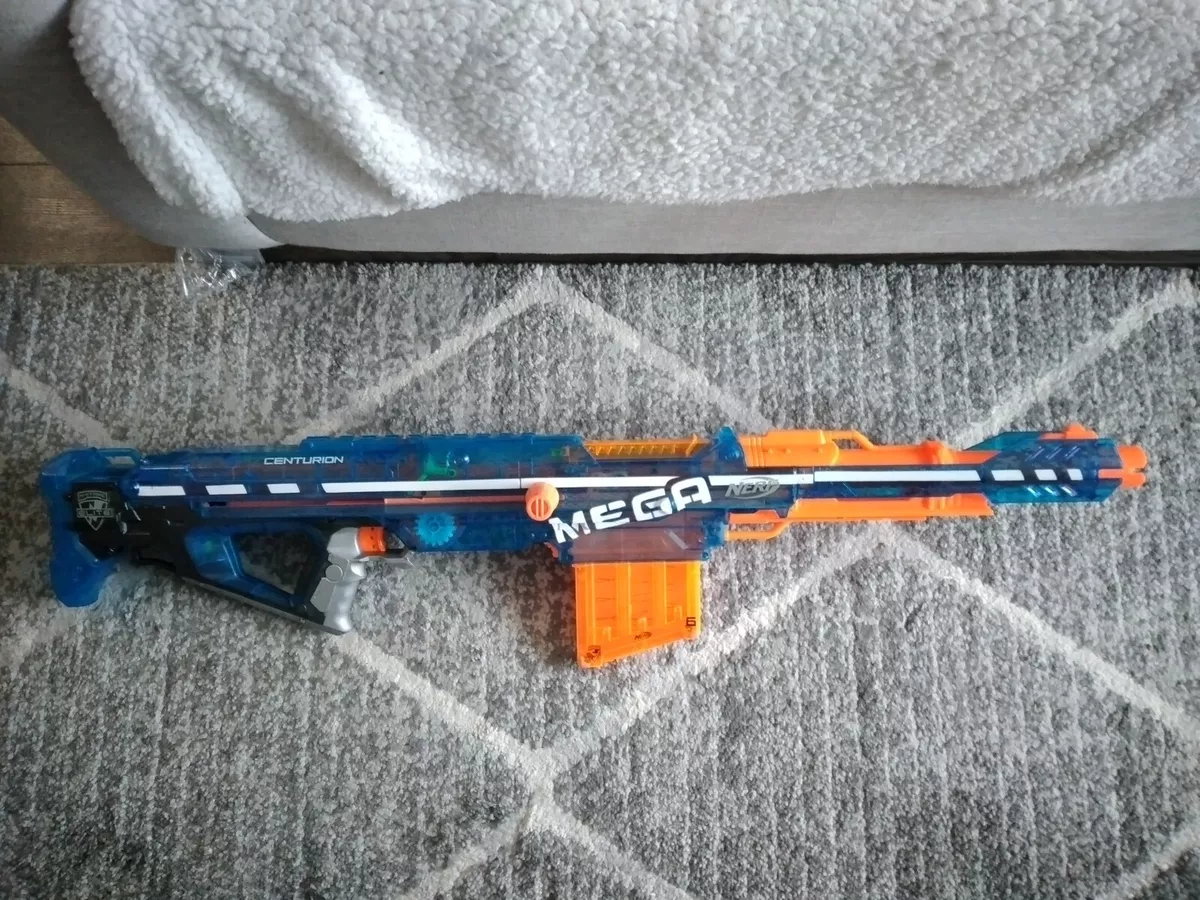  NERF N-Strike Elite Sonic Ice Centurion Blaster : Toys & Games