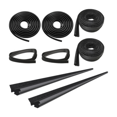 1986 - 2007 Complete Door Seal Kit for Peterbilt 377 & 379 With Vent Windows
