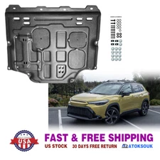 Front Skid Plate For Toyota Corolla 2020-24 Impact Resistant Engine Guard Cover