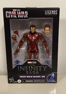 Marvel Legends Infinity Saga Action Figure Wave 1 - Iron Man Mk 46
