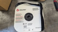158509 VELCRO BRAND Genuine Re-closable Fastener Loop 1" Wide Black 73 Feet