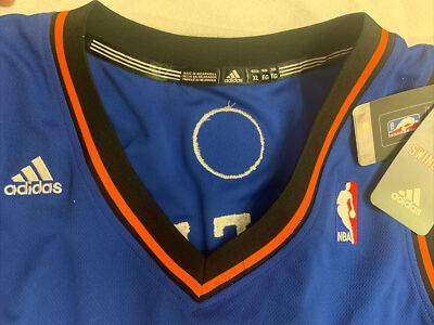 New Rare Stoudemire Mens size XL Blue New York Knicks Adidas