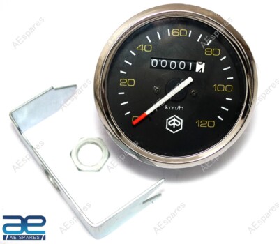 120 Km/H Speedometer Black For Vespa PX 80 125 150 200 AEs | eBay