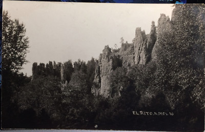 EL RITO, NEW MEXICO, Photo Post Card 1918-30, Rio Arriba County 