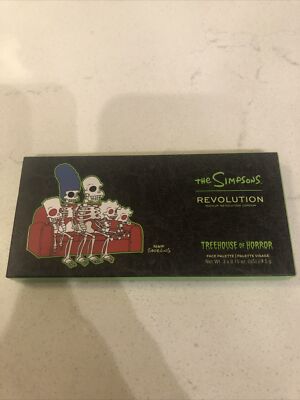 Revolution The Simpsons Treehouse of Horror Halloween Face Palette New In Box