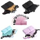 32pcs Pro Makeup Brush Set Powder Foundation Eyebrow Brush Tools & Cosmetic Bag