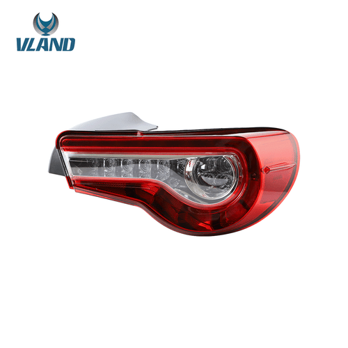 VLAND Full LED Tail Light fits Toyota 86 GT86 Subaru BRZ Scion FR-S 2012-2020 - Picture 2 of 11
