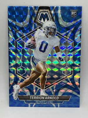 TERRION ARNOLD 2024 Mosaic #324 Color Match Reactive Blue Prizm | eBay