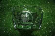 Sawgrass TPC/PGA Tour Etched Glass Ash Tray (Jacksonville Florida)
