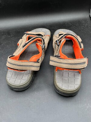 Ozark Sandals Men’s Size‎ 11 Brown & Orange Straps Secure Fit Slip On Outdoor Ozark Trail Men main image 2
