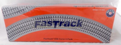 O Scale FastTrack O36 Curve 4-Pack - Lionel #6-12033