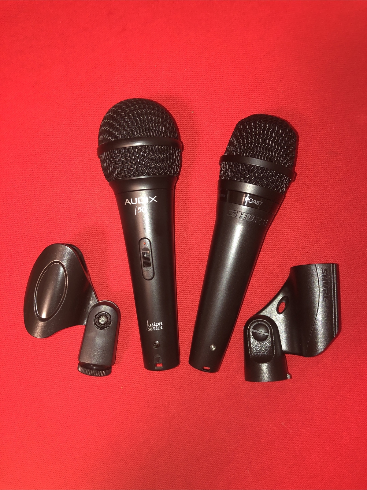 Shure PGA57+Audix F50 Mic Drum Vocal Instrument Microphone Set Kit+SM57