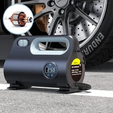 Heavy Duty Portable Air Compressor Car Tire Inflator Electric Pump Auto 12V